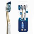 KIT ESCOVA DENTAL MACIA ORAL-B 7 BENEFÍCIOS ADVANCED - 2 UNIDADES