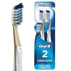 Escova De Dente Escova De Dente Oral-b 7 Benefícios Cerdas Macias 2 Unidade