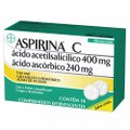ANALGÉSICO ASPIRINA C BAYER 10 COMPRIMIDOS EFERVESCENTES