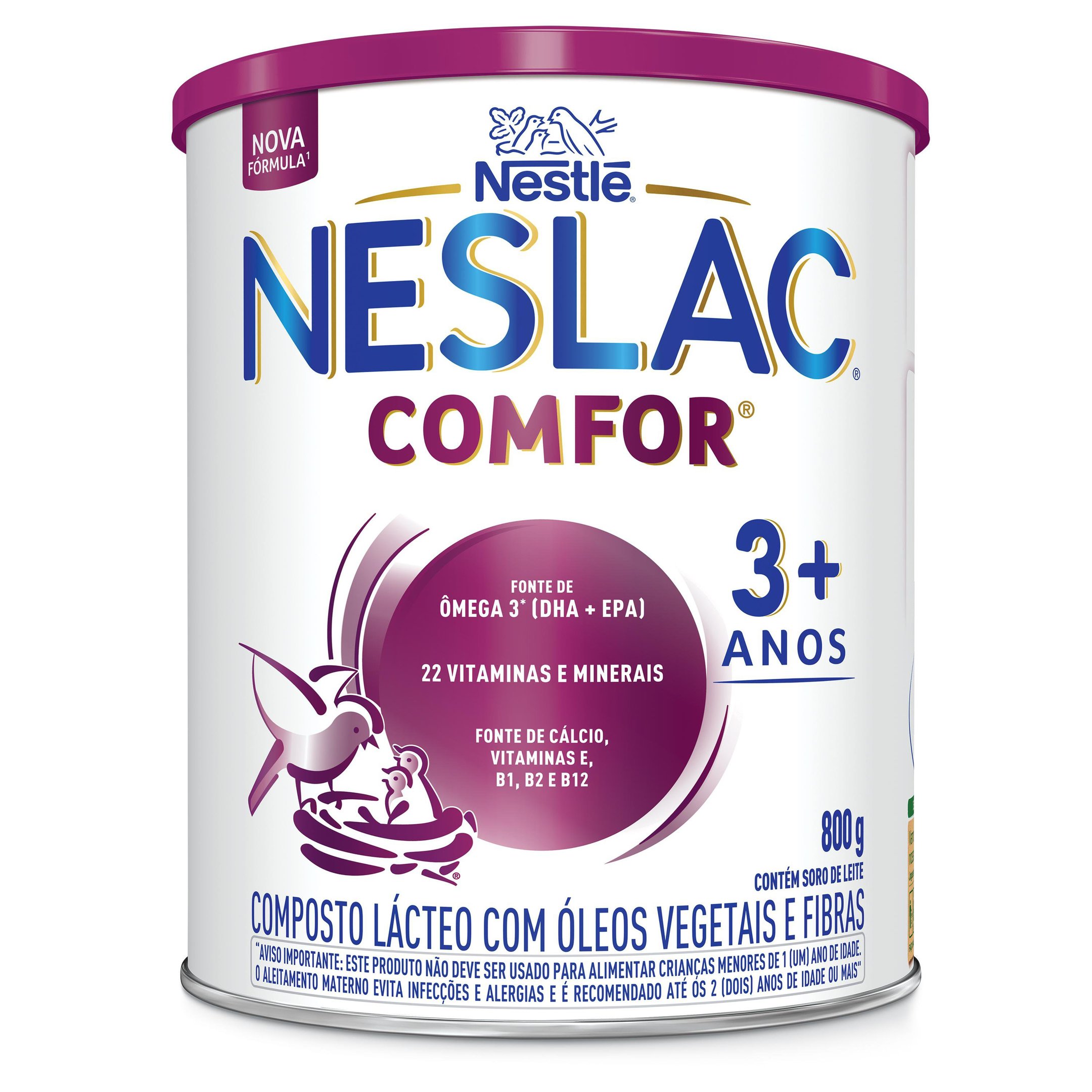 Composto Lácteo Nestle Neslac Comfor 800g