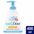 SABONETE LÍQUIDO BABY DOVE HIDRATAÇÃO ENRIQUECIDA 400ML