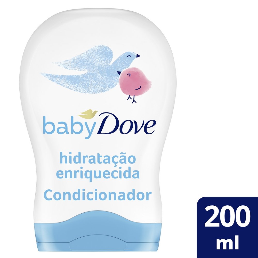 CONDICIONADOR BABY DOVE HIDRATAÇÃO ENRIQUECIDA 200 ML