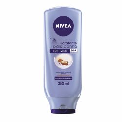Hidratante Para Banho Nivea Soft Milk 250ml
