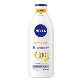 LOÇÃO HIDRATANTE NIVEA FIRMADOR Q10 + VITAMINA C TODOS OS TIPOS DE PELE 400ML