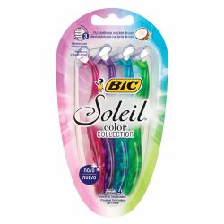 Aparelho Depilatorio Bic Soleil Collection C/4 Unid.