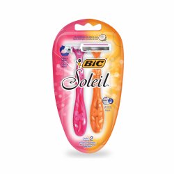 Aparelho Depilatório Bic Soleil Rosa E Laranja Com 2 Unidades