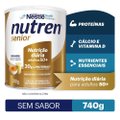 Kit Complemento Alimentar Nutren Senior Sem Sabor 740G 2 unidades