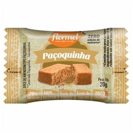 PAÇOCA ZERO 20G FLORMEL