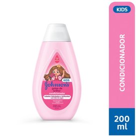 CONDICIONADOR JOHNSONS KIDS GOTAS DE BRILHO 200ML
