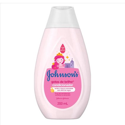 CONDICIONADOR JOHNSONS KIDS GOTAS DE BRILHO 200ML