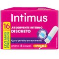 ABSORVENTE INTERNO INTIMUS DISCRETO SUPER - 16 UNIDADES