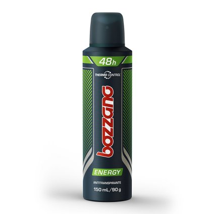 DESODORANTE AEROSOL BOZZANO ENERGY 150ML