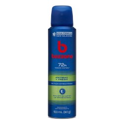 Desodorante Antitranspirante Aerossol Masculino Bozzano Antibac E Fresh 150ml