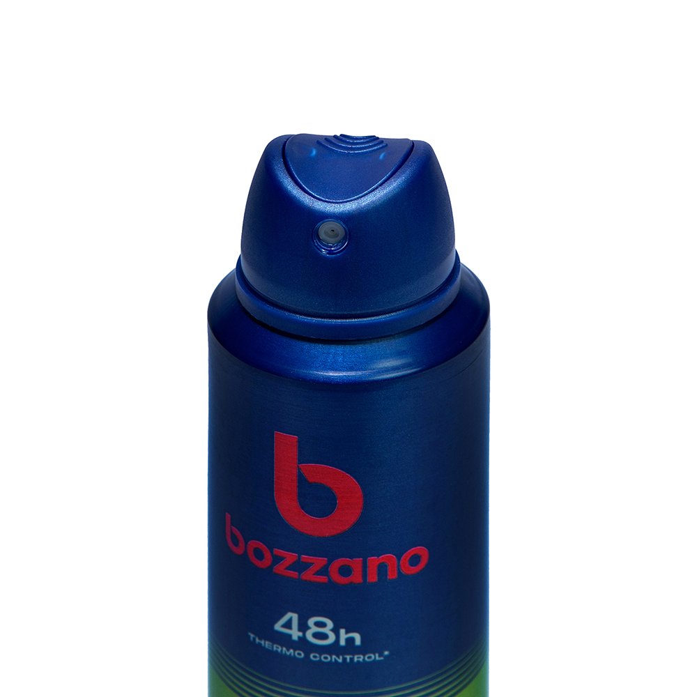 DESODORANTE ANTITRANSPIRANTE AEROSSOL MASCULINO BOZZANO ANTIBAC E FRESH 150ML