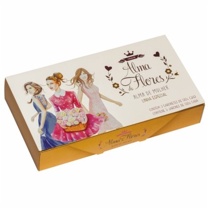 KIT SABONETE BARRA ALMA DE MULHER 3 UNIDADES