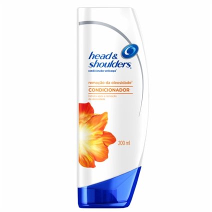 CONDICIONADOR ANTICASPA HEADSHOULDERS REMOÇÃO DA OLEOSIDADE 200ML