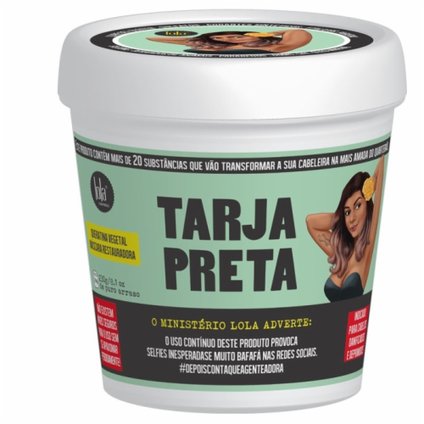 MÁSCARA RESTAURADORA LOLA TARJA PRETA 230G