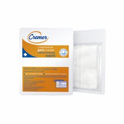 Compressa Gaze Estéril 11 Fios 7,5x7,5 Com 1 Unidade