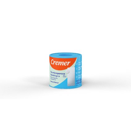 FITA MICROPOROSA CREMER 5,0CMX4,5 METROS