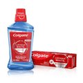 ENXAGUANTE BUCAL COLGATE LUMINOUS WHITE 500ML + CREME DENTAL CLAREADOR LUMINOUS WHITE 70G