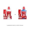 ENXAGUANTE BUCAL COLGATE LUMINOUS WHITE 500ML + CREME DENTAL CLAREADOR LUMINOUS WHITE 70G