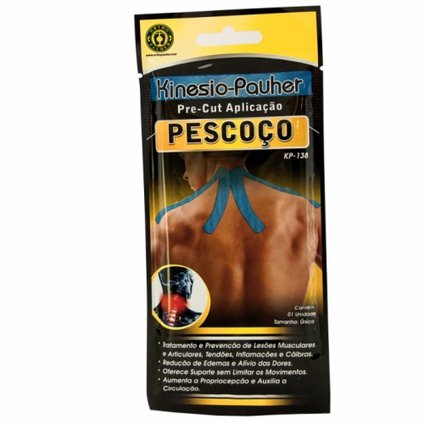 BANDAGEM ELÁSTICA KINESIO PAUHER PESCOÇO
