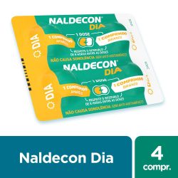 Kit Naldecon Dia/noite 4cp Av - 1 Por R$8,99  / 3 Por R$17,98