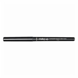 LAPISEIRA DELINEADORA RETRÁTIL PARA OLHOS PANVEL MAKE UP PRETO 0,3G