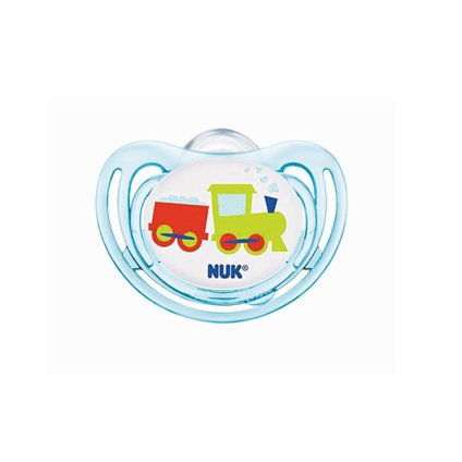 CHUPETA NUK SILICONE FREESTYLE AZUL 0 A 6 MESES