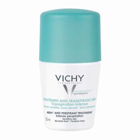 DESODORANTE ANTITRANSPIRANTE ROLL-ON VICHY DEO 48H PARA PELE SENSÍVEL 50ML