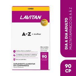 Multivitamínico Lavitan Az Mulher Com 90 Comprimidos