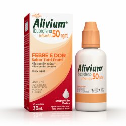 Alivium Ibuprofeno 50mg/ml Solução Gotas 30ml