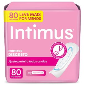 PROTETOR DIÁRIO INTIMUS DISCRETO ULTRAFINO - LEVE 80 PAGUE 60
