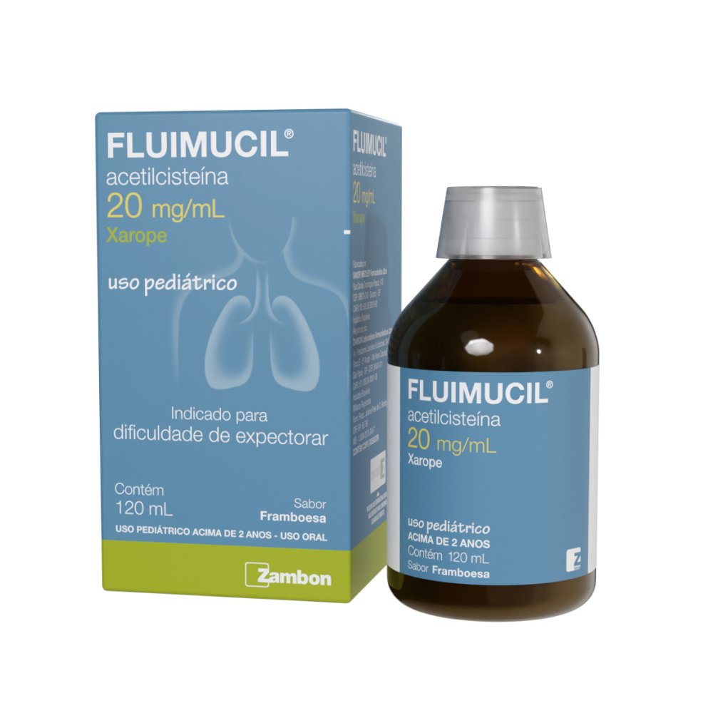 Fluimucil Xarope Pediátrico 120ml