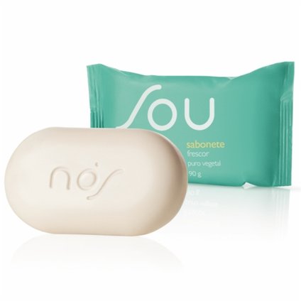SABONETE EM BARRA NATURA SOU FRESCOR 90G