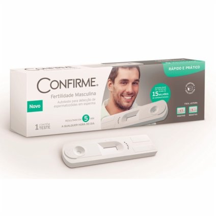 TESTE FERTILIDADE MASCULINA CONFIRME COM 1 UNIDADE