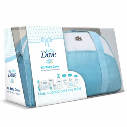 BOLSA MATERNIDADE AZUL BABY DOVE HIDRATAÇÃO ENRIQUECIDA 200 ML