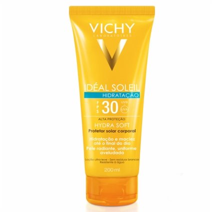 PROTETOR SOLAR VICHY IDEAL SOLEIL HYDRASOFT FPS 30 200ML