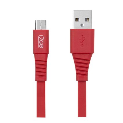 CABLO USB I2GO VERMELHO 1,2M