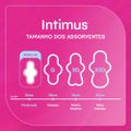 ABSORVENTE INTIMUS TODA PROTEGIDA DIA COBERTURA SECA COM ABAS 8 UNIDADES