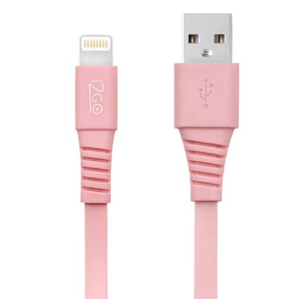 CABO LIGHTNING I2GO IPHONE 5MFI ROSA 1,2M