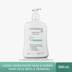 Loção Hidratante Face E Corpo Dermovance S 500ml