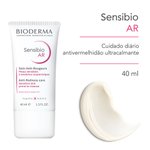 Creme Hidratante Bioderma Sensibio Ar Cuidado Diário Antivermelhidão Ultracalmante Para Peles Sensív