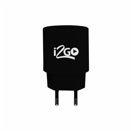 CARREGADOR TOMADA I2GO PRETO