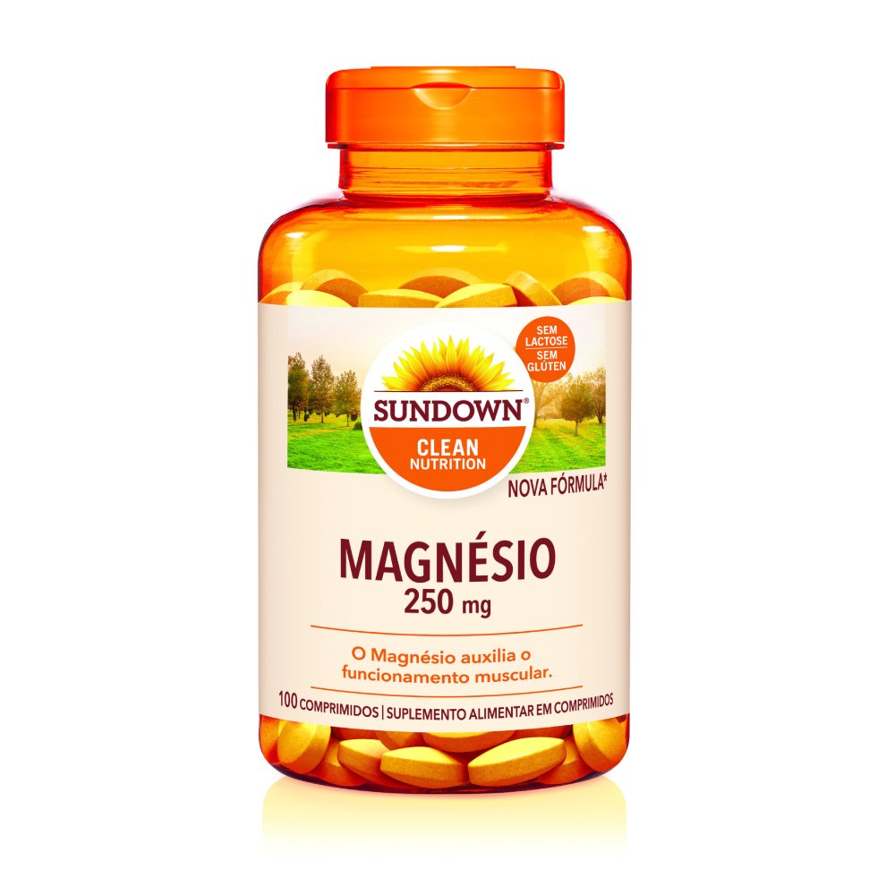 MAGNESIO SUNDOWN 250MG 100CAP - PanVel Farmácias