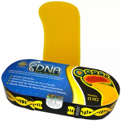 PALMILHA ORTOPEDICA DNA AMARELA ALFA 11
