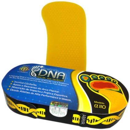 PALMILHA ORTOPEDICA DNA AMARELA ALFA 130