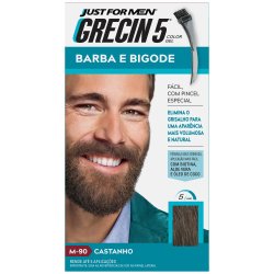 Tinta De Cabelo Grecin Barba/bigode Castanho