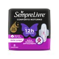 ABSORVENTE EXTERNO NOTURNO SEMPRE LIVRE CONFORTO SUAVE 8 UNIDADES