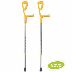 Muleta Canadense Infantil Mercur Amarela
